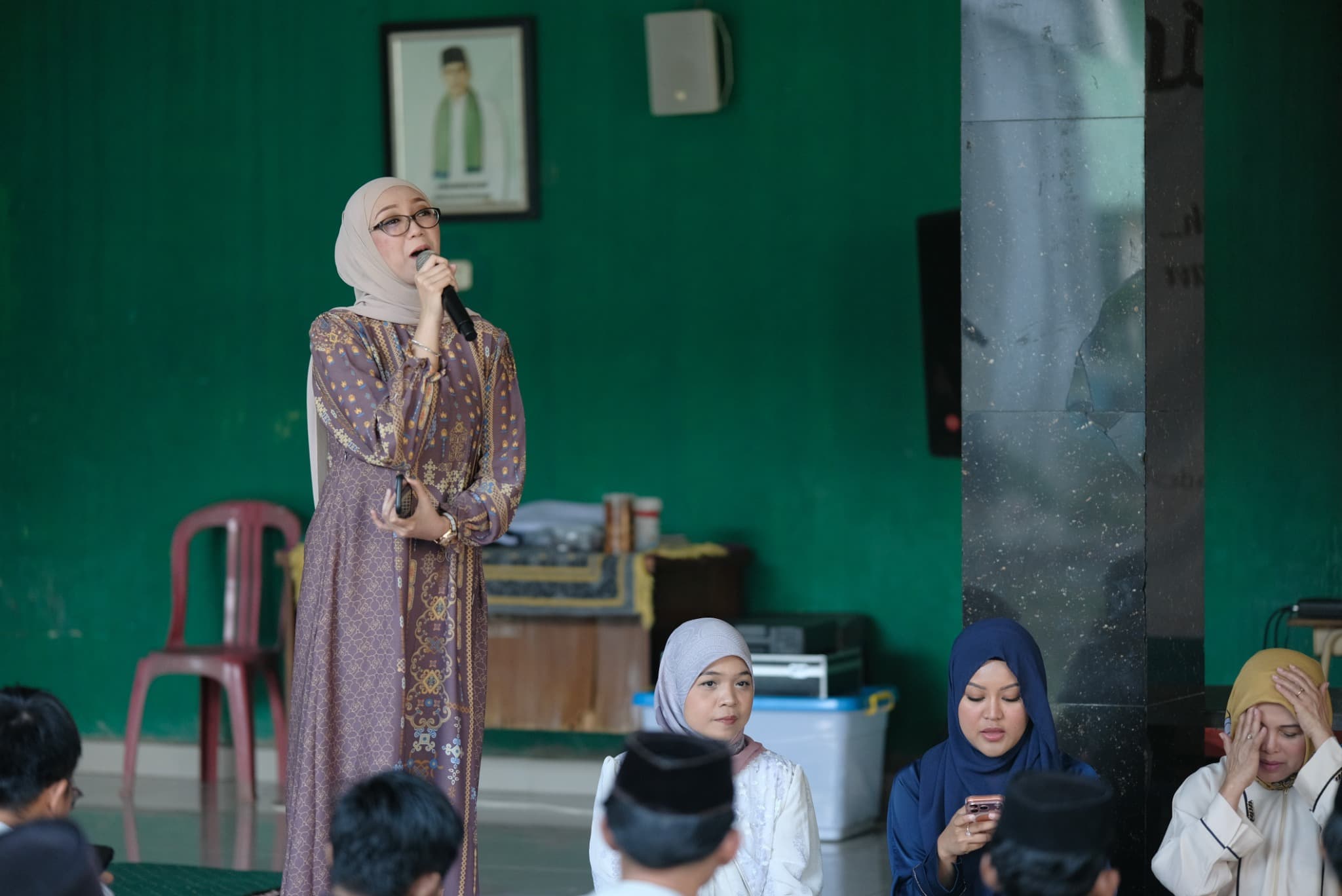 Sambutan dalam kegiatan pondok